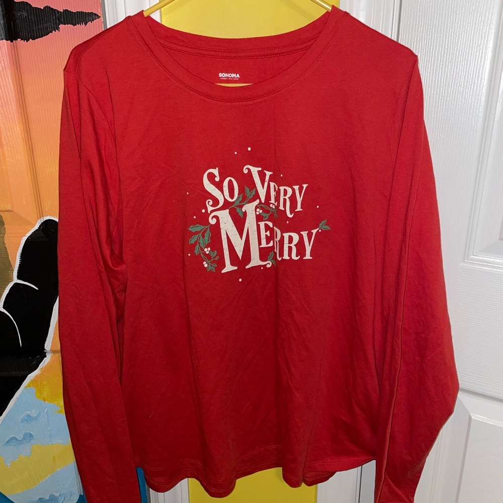 Old navy long sleeve Christmas shirt
